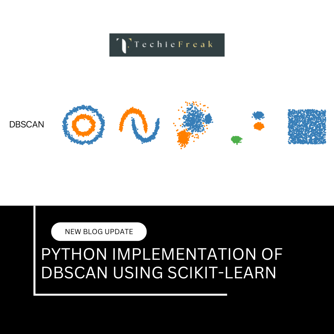 Python Implementation of DBSCAN using Scikit-Learn