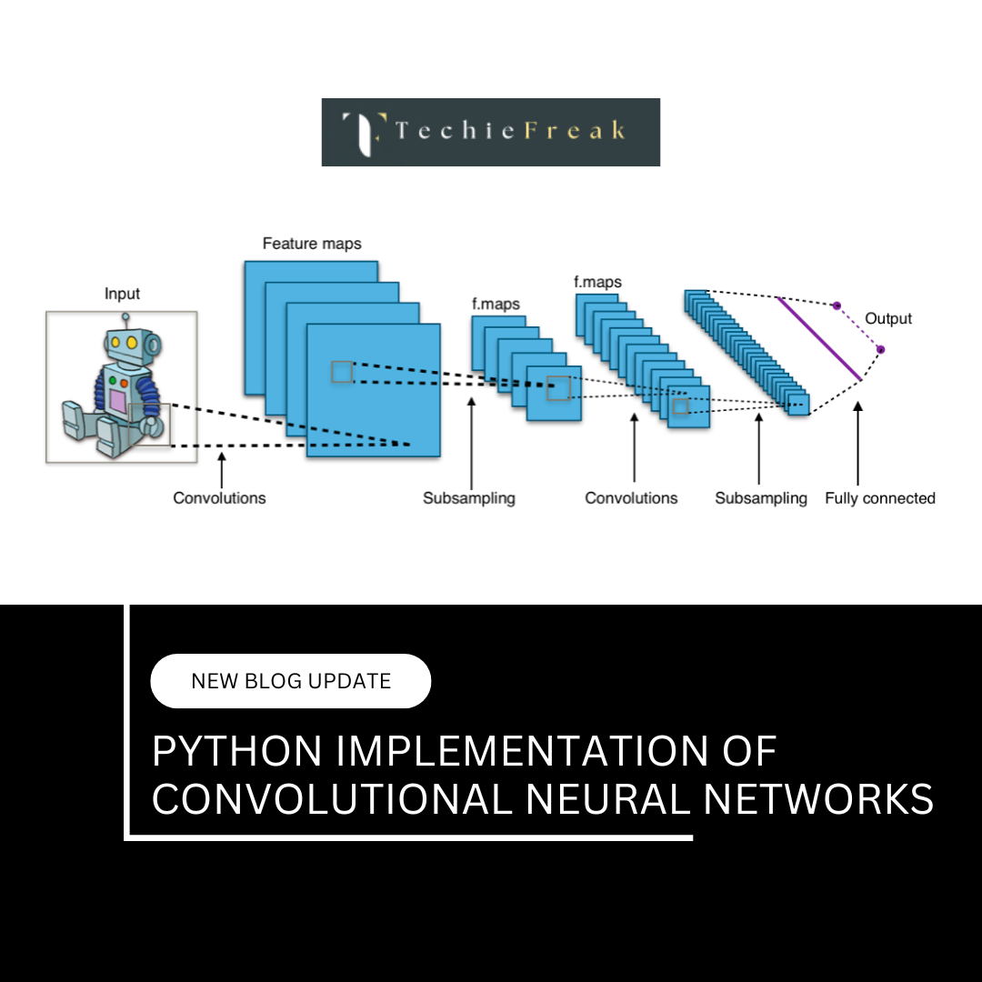 Python Implementation of Convolutional Neural Networks (CNN)