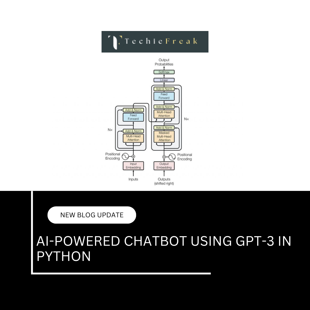 AI-Powered Chatbot Using GPT-3 in Python